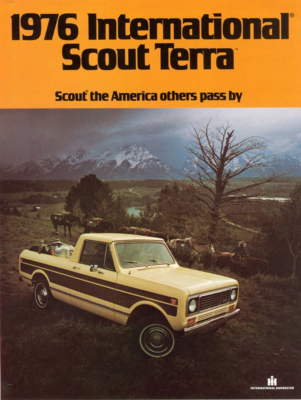 1976 International Scout Terra Brochure